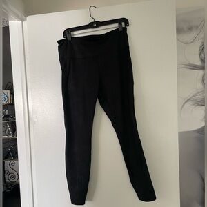 GAP black workout pants in size large.